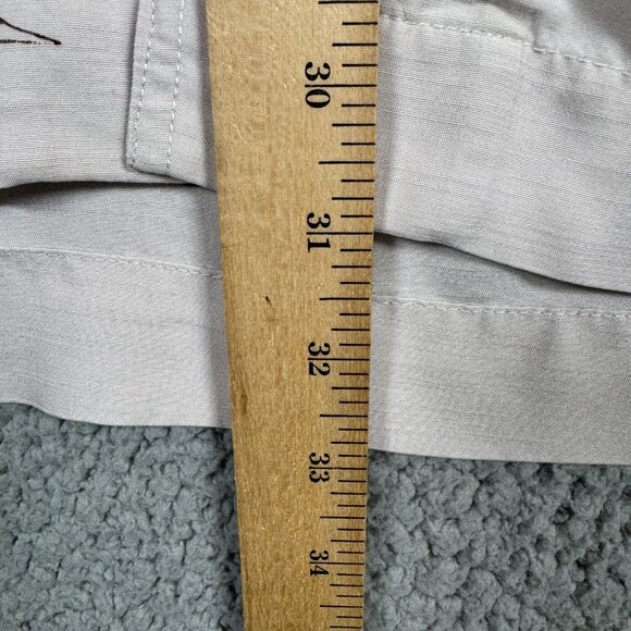 VTG Honolua Surf Co Hawaiian Shirt Men Size XL Beige Summer Floral Beach Cuban - Picture 8 of 14